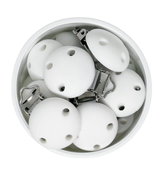 broche de silicona blanco 30mm - comprar online