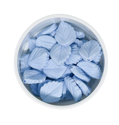 Mini mordillo hoja celeste 25x20mm - comprar online