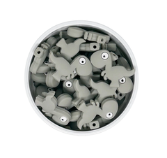 Mini mordillo dinosaurio gris 32x27mm - comprar online