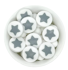 Estrella encastrable gris 21mm - comprar online