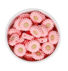 Mini mordillo margarita rosa bebe 20mm - comprar online