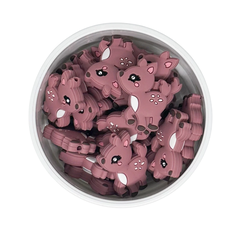 Mini mordillo bambi rosa rubor 32x25mm - comprar online