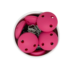 broche de silicona fucsia 35mm - comprar online