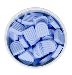 Mini mordillo arcoiris celeste monocromatico 20x17mm - comprar online