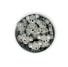 Mini mordillo koala gris 28x27mm - comprar online