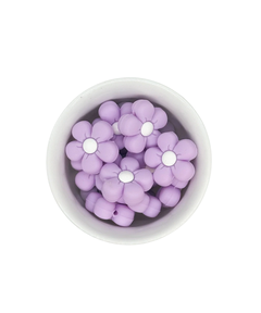 Mini mordillo flor 5 petalos lila - comprar online