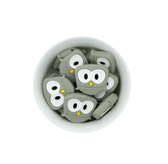 Mini mordillo buho gris claro - comprar online