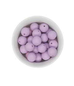 Bolita 15mm rayada lila - comprar online