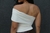 Imagem do PRÉ VENDA: Blusa ombro só drapeada off white