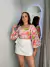 Cropped Anne estampa verano - comprar online