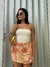 Body tomara que caia off white - loja online