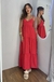 Vestido Brisa vermelho - comprar online