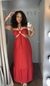 Vestido Maria vermelho - loja online