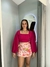 Short saia amarração estampa verano