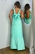 Vestido Lótus verde menta - comprar online