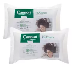 ALMOHADA CANNON PLATINO X2