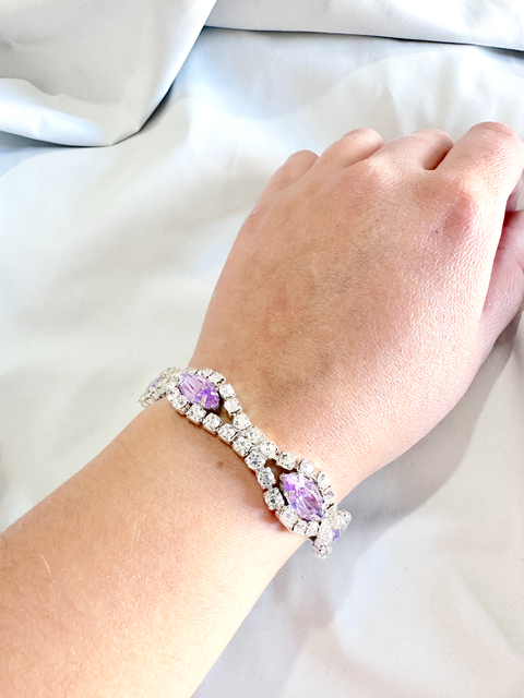 Pulsera Victoria lilac