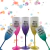 Taça de Champanhe 170 ml Degradê Personalizada - comprar online