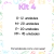 Kit de Etiquetas Escolar Personalizada - loja online