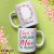 Caneca Alfabeto Floral Mãe - Kastroo Store