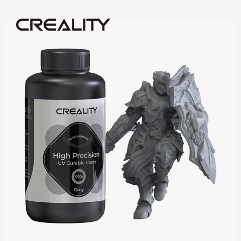 Resina Creality Alta Precisão 8K 1kg Cinza