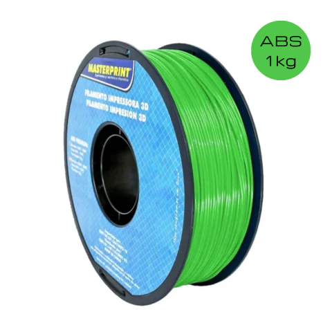 Filamento ABS Verde 1kg - Master Print 1.75mm