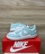 Tênis Nike Dunk Low "White Blue" Feminino na internet