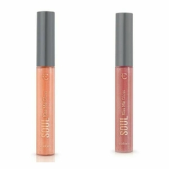 Kit econômico Gloss Rosa + Pêssego 5,2 ml cada