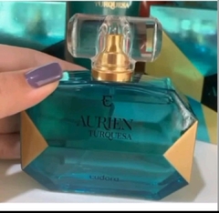 Combo Aurien Turquesa: Desodorante Colônia 100ml + Sabonete Líquido 200ml Eudora - comprar online