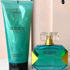 Combo Aurien Turquesa: Desodorante Colônia 100ml + Sabonete Líquido 200ml Eudora