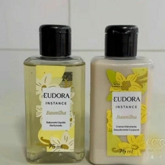 Baunilha Mini: Sabonete Líq 75ml + Loção Hidratante 75ml - comprar online