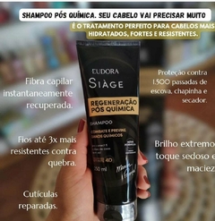 Combo Regeneração Pós Química Shampoo 200ml + Condicionador 250ml - comprar online