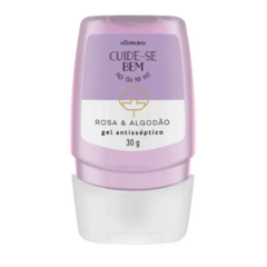Álcool em Gel Cuide-se Bem Rosa e Algodão 30g