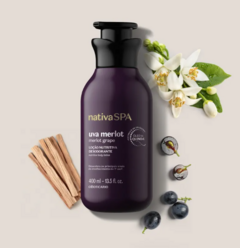 Loção Nutritiva Desod Nativa Spa Uva Merlot 400ml na internet
