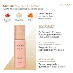 Presente Magnific: Creme Hidratante Desodorante 200g + Body Spray 100ml + Caixa Presenteável - comprar online