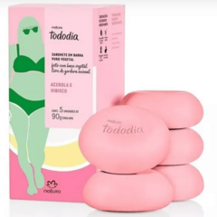 Sabonete Natura Tododia Acerola e Hibisco