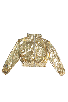 Jaqueta Bomber Ouro - loja online