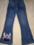 Jean oxford de niña con apliques