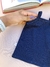Regatinha Canelada Azul Profundo - comprar online