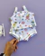 Conjunto Colmeia Feliz (cropped + bloomer) na internet