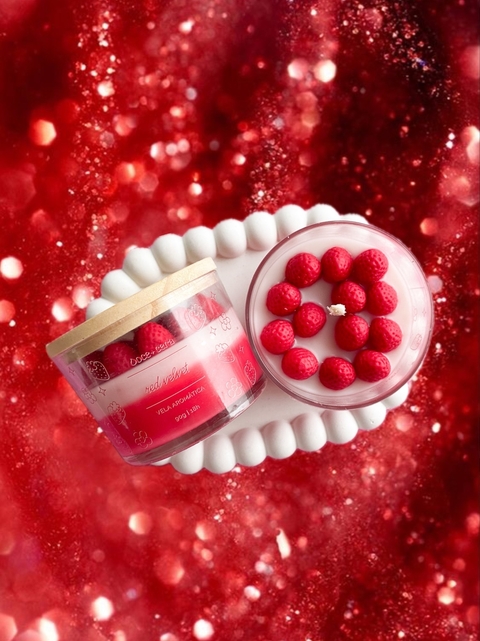 Vela Redvelvet - Cera vegana - comprar online