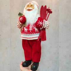 Papai Noel com casaco de lã 45cm - 50561001