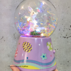 Globo decorativo de Páscoa lilás animado com luz, som e confete - 54345002 - comprar online