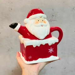 Bule de Natal Papai Noel 22,5cm (50883001)