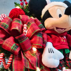 Guirlanda de Natal 58cm com Mickey e leds - loja online