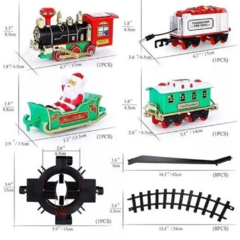 Trenzinho para árvore de Natal - com som e movimento na internet