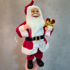 Papai Noel 40cm com barba iluminada - 52162001 - comprar online