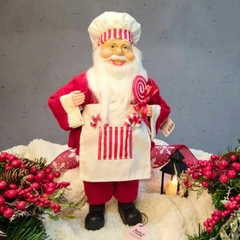 Papai Noel 43cm confeiteiro/cozinheiro - 78665001