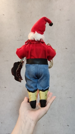 Resina Papai Noel colecionável cowboy 30cm (51436001) - comprar online