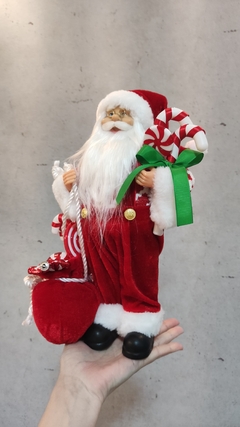 Papai Noel 30cm candy com doces (47705001) - loja online